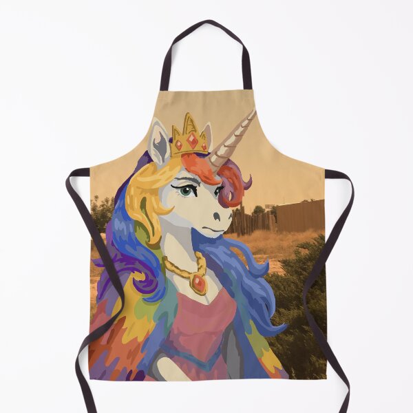 Item preview, Rainbow Unicorn Princess Thinks This Place is a Dump designed and sold by KlakkDrawsStuff.