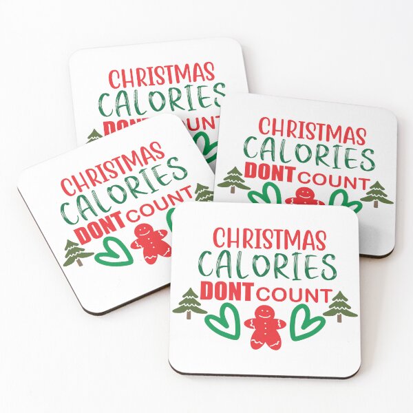 Item preview, Christmas Calories Don't Count - Funny Holiday Food Quote designed and sold by FuzionRaptor.
