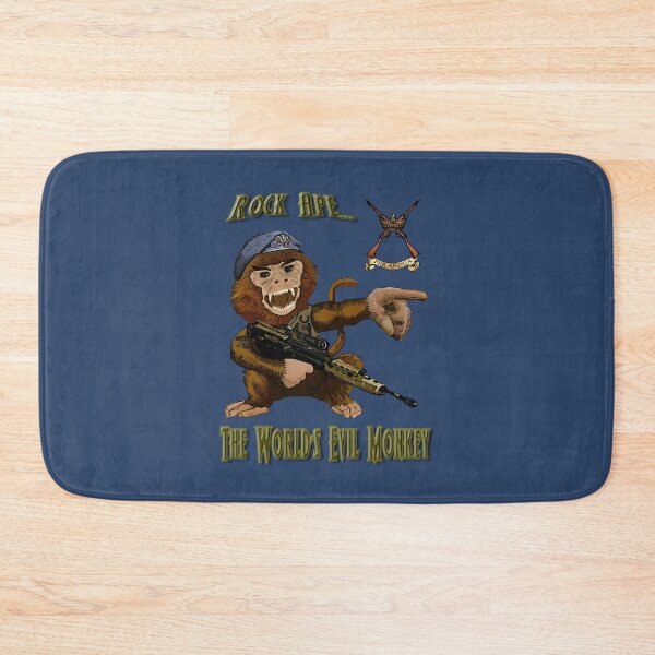 Item preview, Rock Ape Evil Monkey T-Shirt | RAF Regiment Gunner Humor designed and sold by Larry Oates.