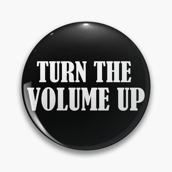 Item preview, Turn The Volume Up designed and sold by BusanBlueCZ.