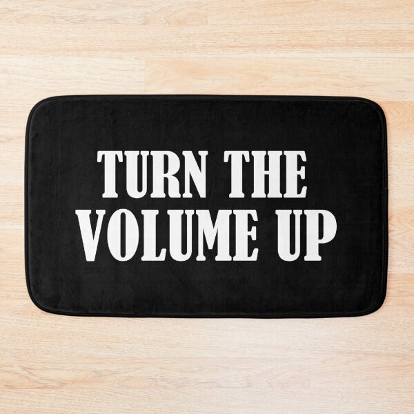 Item preview, Turn The Volume Up designed and sold by BusanBlueCZ.