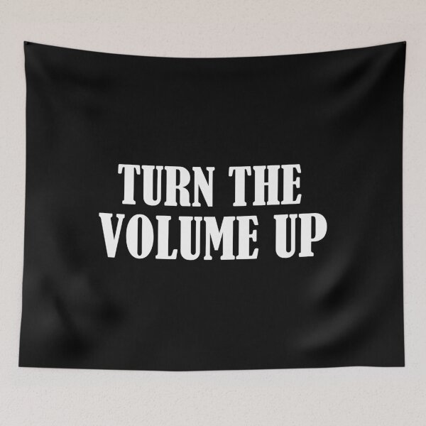 Item preview, Turn The Volume Up designed and sold by BusanBlueCZ.