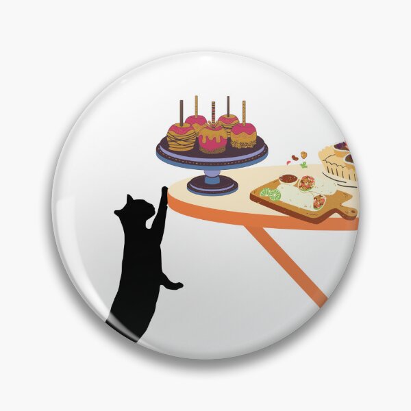 Item preview, One small cat trying to sneek a snack designed and sold by LavenderChill04.
