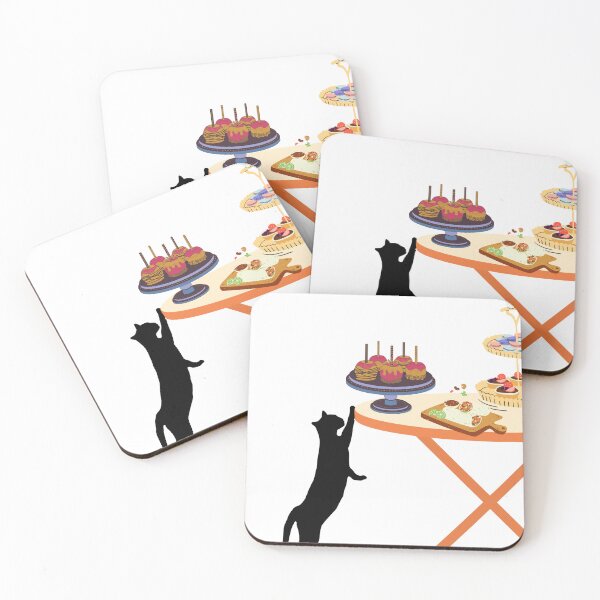 Item preview, One small cat trying to sneek a snack designed and sold by LavenderChill04.