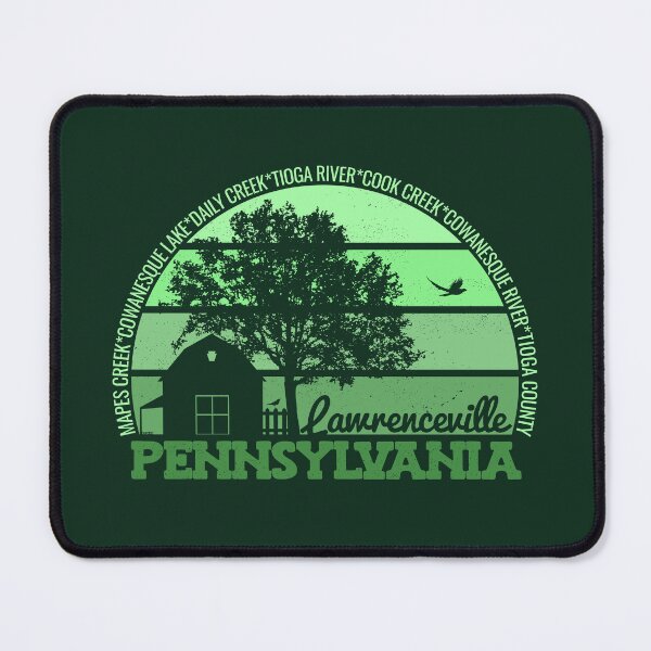 Item preview, Lawrenceville Pennsylvania Sunset Retro Vintage Local Pride Logo designed and sold by CRHPOD20.