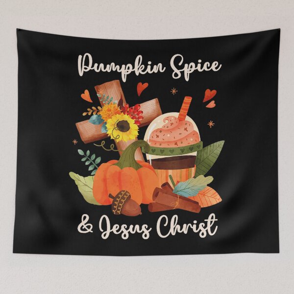 Item preview, Vintage Christ Christmas and Pumpkin Classic Funny Retro Jesus Spice designed and sold by JamieFmorriSS.