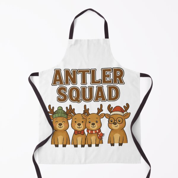 Item preview, Antler Squad – Cute Funny Reindeer Friends Christmas Shirt designed and sold by MikolajBolek.