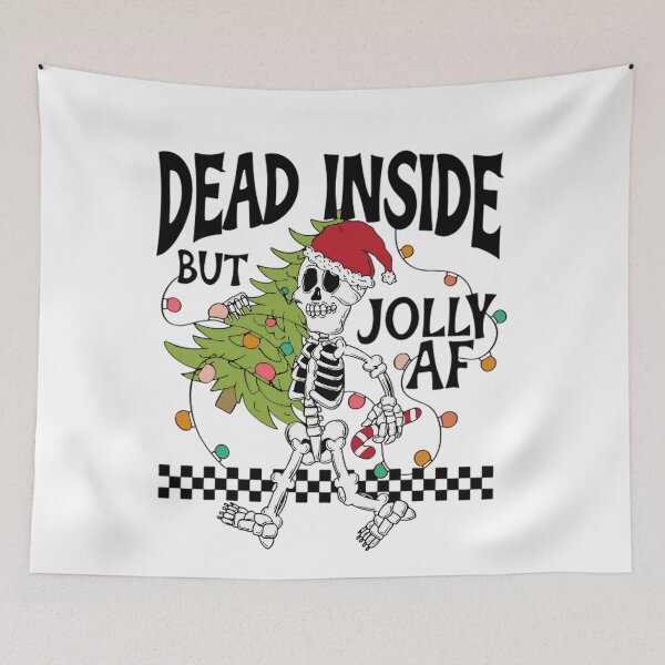 Item preview, Vintage Af Dead Christmas Inside Retro Essential Classic Jolly But designed and sold by SmithWSTaRR.