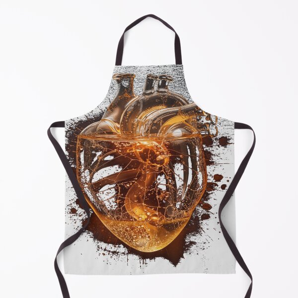 Item preview, The Stellar Glass Heart – Hyper Realistic Liquid Energy Illusion designed and sold by PLUSHIWORLDtm.