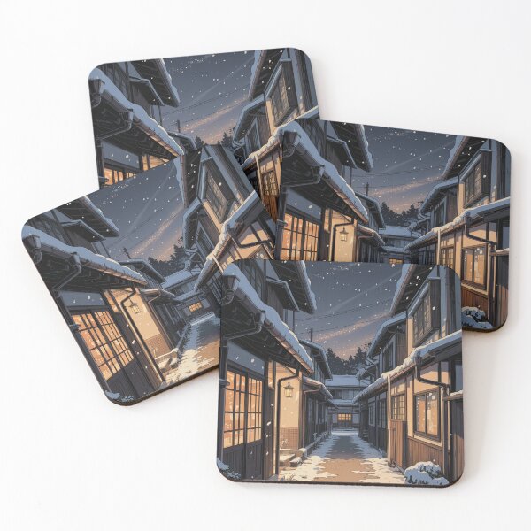 Item preview, Snowy Alley Lo-Fi Night designed and sold by DreamCraze.