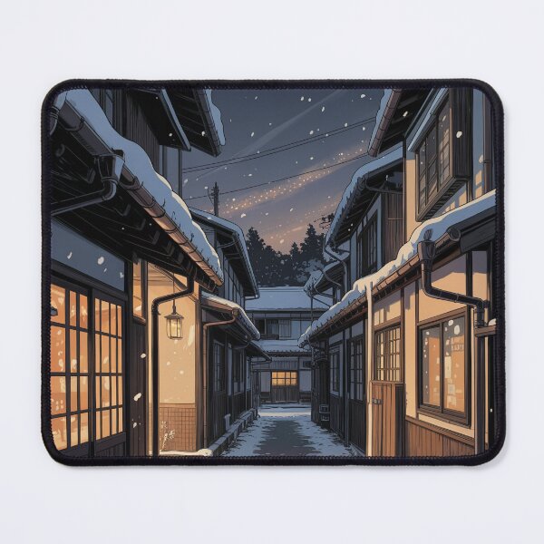 Item preview, Snowy Alley Lo-Fi Night designed and sold by DreamCraze.