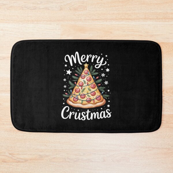 Item preview, Merry Crustmas Christmas Pizza Tree Xmas Light Pizza Lover  designed and sold by Belkisallen.