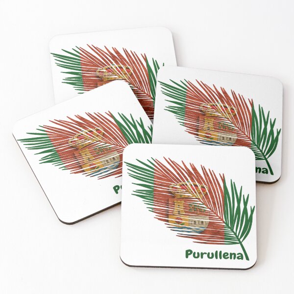 Item preview, Abstract Flag of Purullena – Feather Shape Design designed and sold by ArteJorge48.