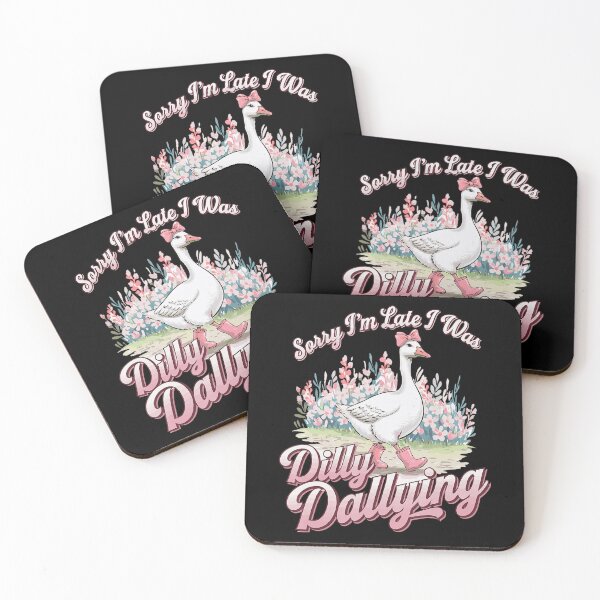 Item preview, Vintage Dilly I'm Funny Retro Saying Sorry Dallying Was Late Classic I designed and sold by PEDDAKAPRADEEP.