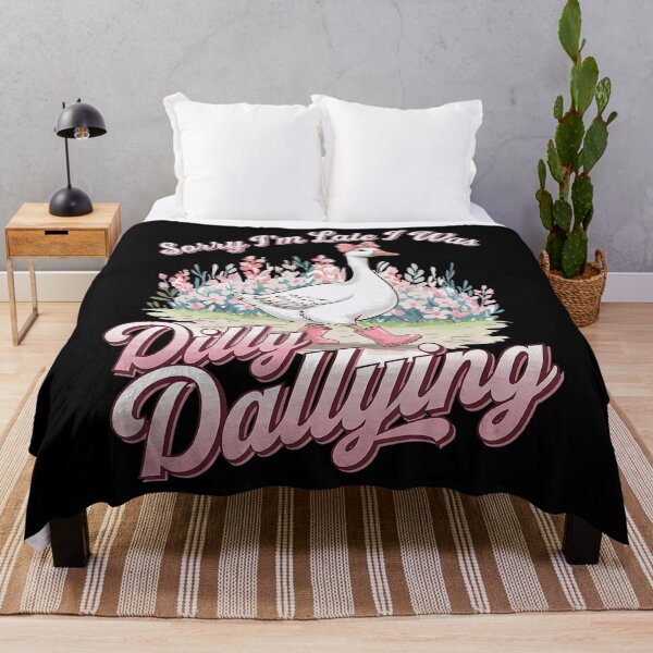 Item preview, Vintage Dilly I'm Funny Retro Saying Sorry Dallying Was Late Classic I designed and sold by PEDDAKAPRADEEP.