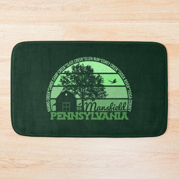 Item preview, Mansfield Pennsylvania Sunset Retro Vintage Local Pride Logo designed and sold by CRHPOD20.