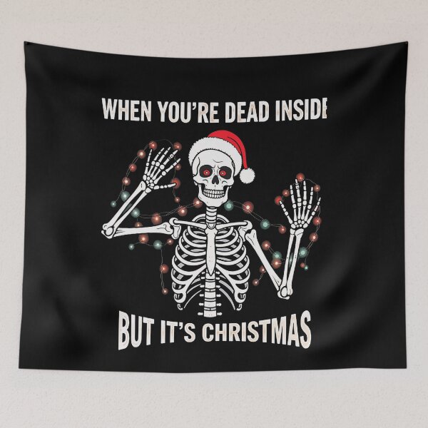Item preview, Christmas Funny Dead Its You But Are Vintgae Retro Classic Inside When designed and sold by TMcConnellK.
