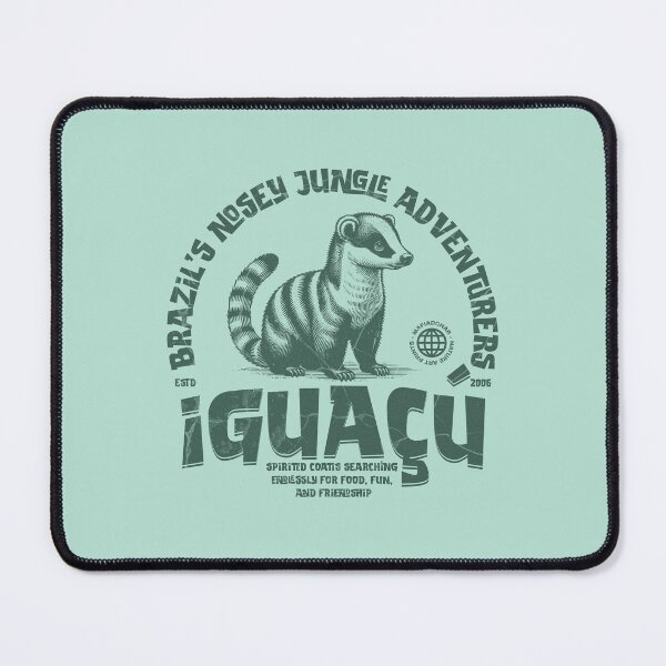 Item preview, Iguazu Coatis – Adventures in the Brazilian Jungle designed and sold by Mafiadonar.