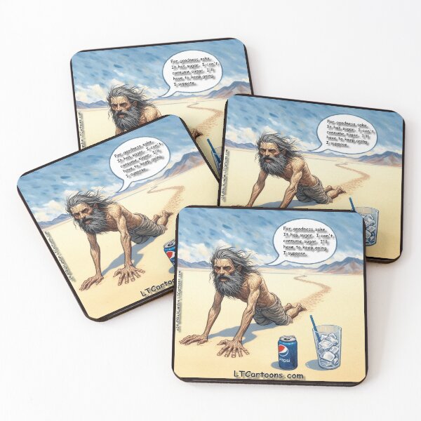Item preview, Desert Denial: The Sugar-Free Mirage designed and sold by Rick London Gifts.
