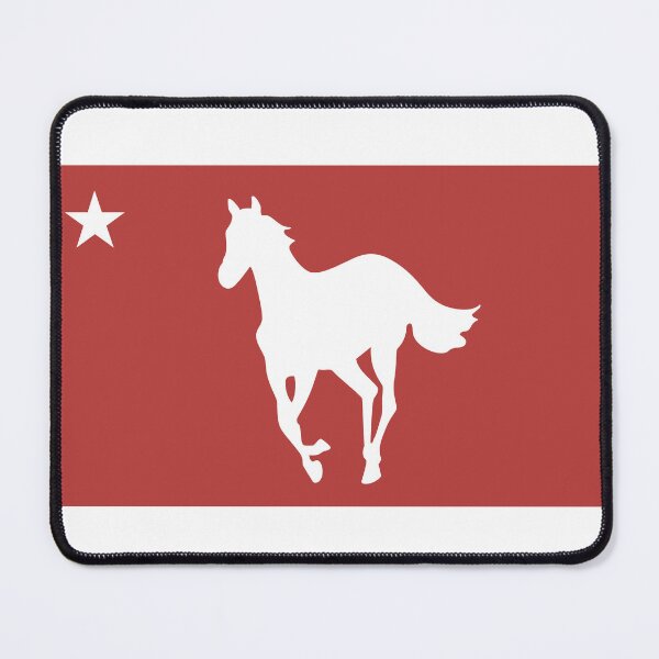 Item preview, white pony Rhythmic Soundscapes Design designed and sold by chovorastman.