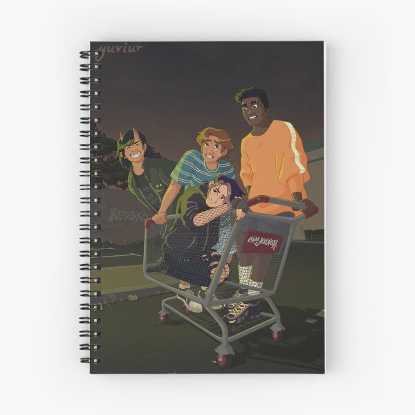 Item preview, Four Teens in a Cart designed and sold by Yuviur.