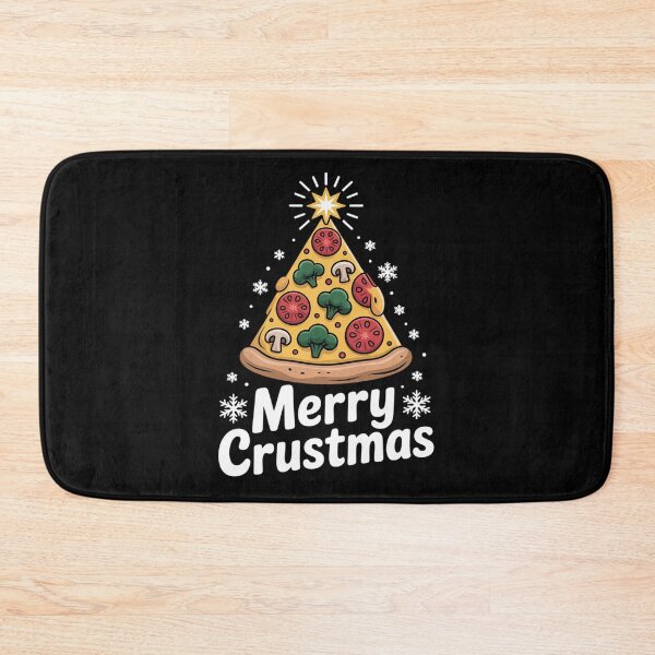 Item preview, Merry Crustmas Pizza Christmas Tree Xmas - Pizza Lover  designed and sold by THagBlue.