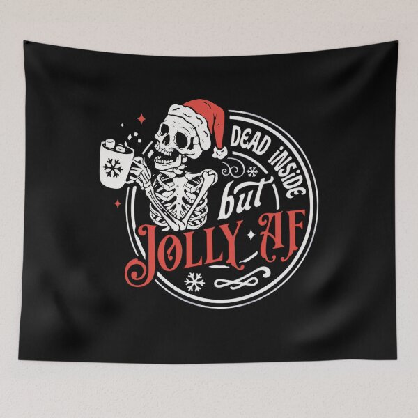 Item preview, Christmas Classic Dead Essential Af Inside But Vintage Jolly Retro designed and sold by SmithWSTaRR.