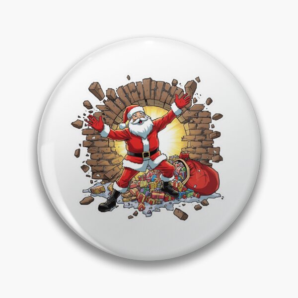 Item preview, Brick Breaker Santa – Gifts Incoming! designed and sold by AndrewYoko.