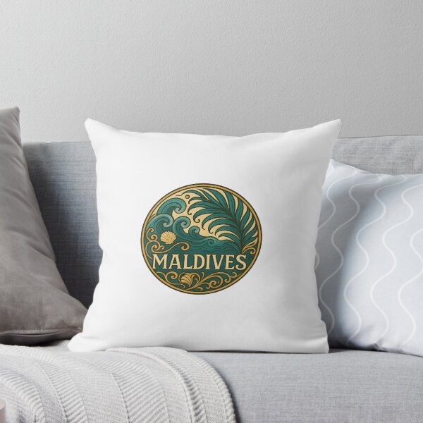 Item preview, Maldives Beach Paradise Floral designed and sold by M4nulas.