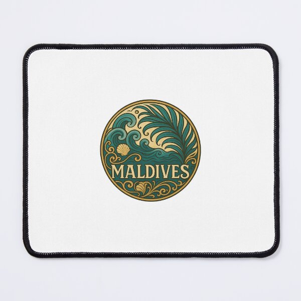 Item preview, Maldives Beach Paradise Floral designed and sold by M4nulas.