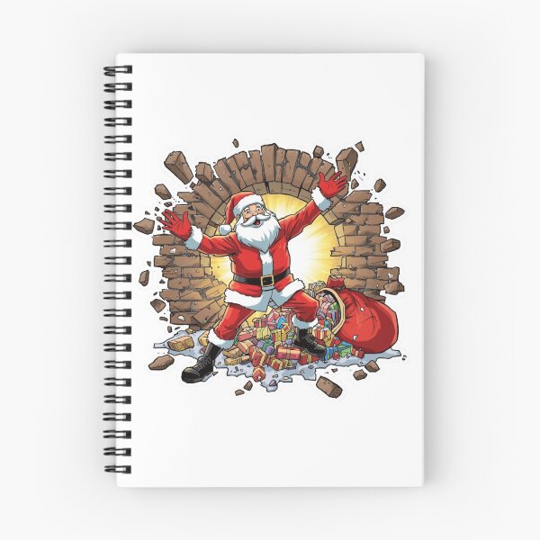 Item preview, Brick Breaker Santa – Gifts Incoming! designed and sold by AndrewYoko.