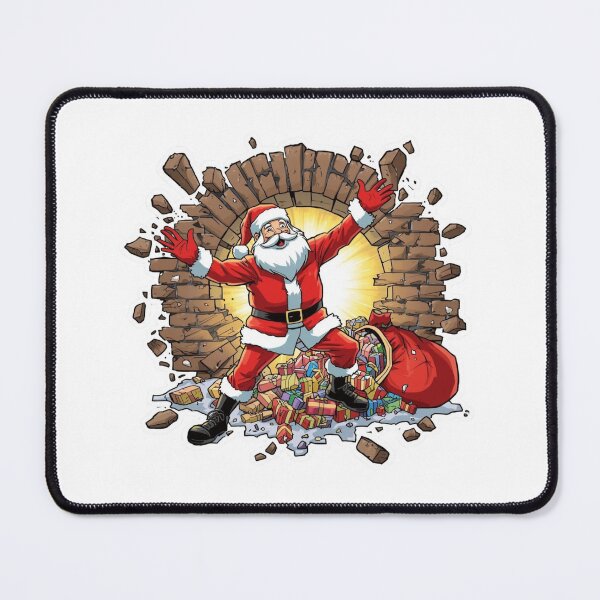 Item preview, Brick Breaker Santa – Gifts Incoming! designed and sold by AndrewYoko.