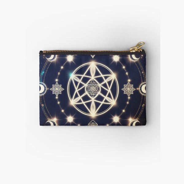 Item preview, Lunar Star-Grid Mandala – The Golden Cycle of Light designed and sold by ArtivaNest.