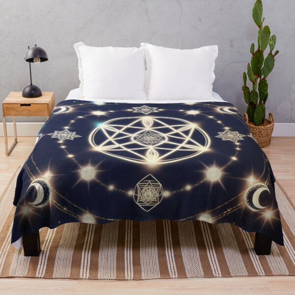 Item preview, Lunar Star-Grid Mandala – The Golden Cycle of Light designed and sold by ArtivaNest.