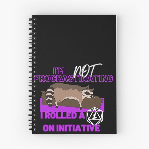 Item preview, Low Initiative is not Procrastination designed and sold by Anxiety-Art.