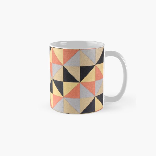 Metallic-Triangles Classic Mug