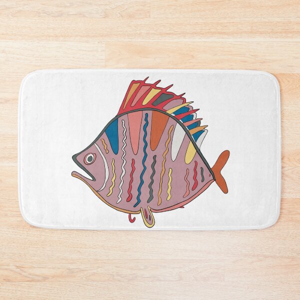 Item preview, Abstract Plaice Fish Art – Modern Sea Life Line Drawing, Minimal Marine Design designed and sold by iampaulmorris.