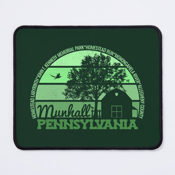 Item preview, Munhall Pennsylvania Sunset Retro Vintage Local Pride Logo designed and sold by CRHPOD20.