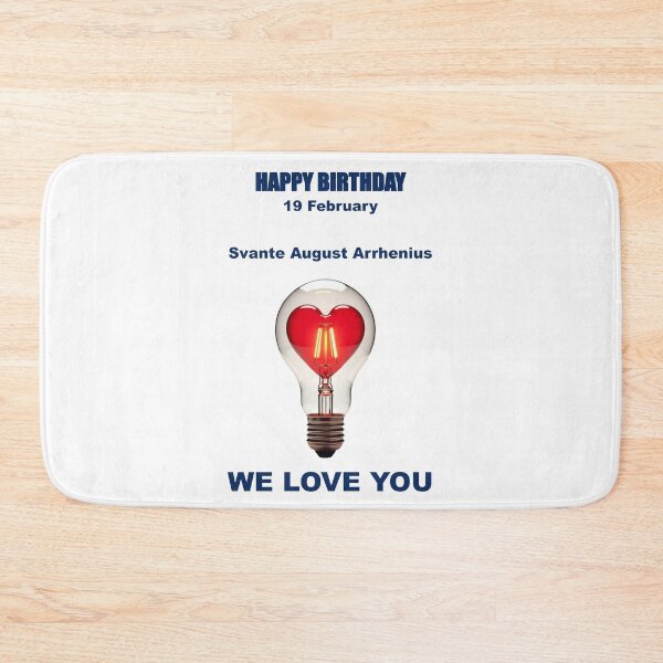Item preview, Tribute to Svante August Arrhenius  — 19 February designed and sold by ariksworld.