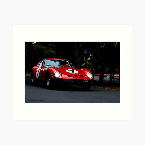 Super Car Art #3 Twilight Drive Art Print