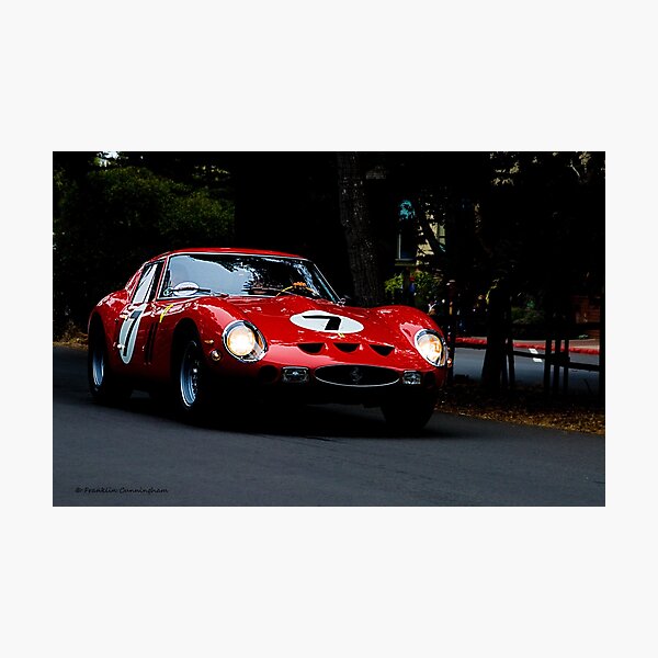 Super Car Art #3 Twilight Drive Photographic Print