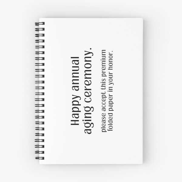 Item preview, Happy Annual Aging Ceremony Please Accept This Premium Folded Paper In Your Honor designed and sold by stephenflashart.