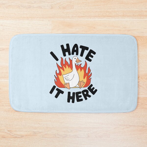 Item preview, I Hate It Here Silly Goose Meme designed and sold by BrownHorse90s.