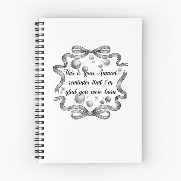 Item preview, This is your annual reminder that im glad you were born designed and sold by belladesign7.
