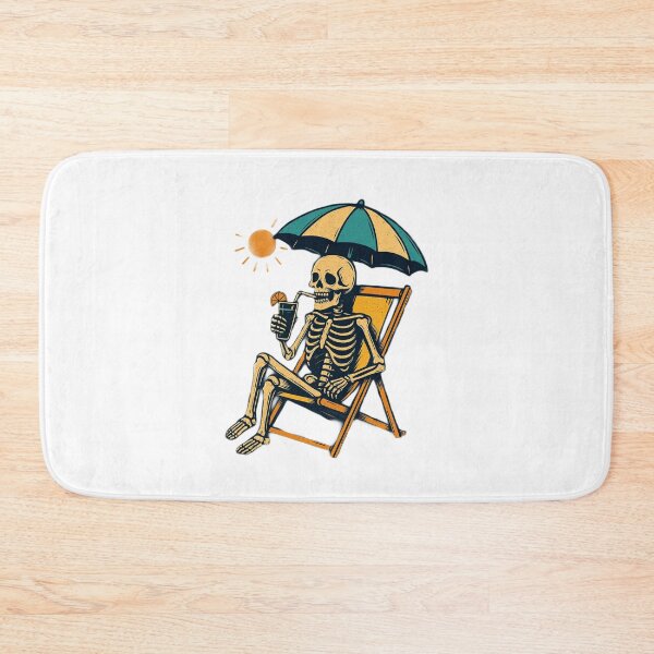 Item preview, Skeleton Summer Vibes designed and sold by luckyyouth.
