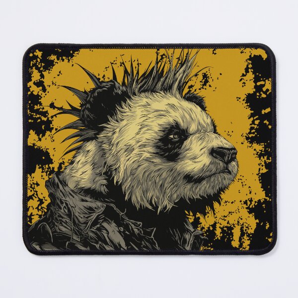 Item preview, Punk Panda – Rebellious panda in rock style designed and sold by drizzd.