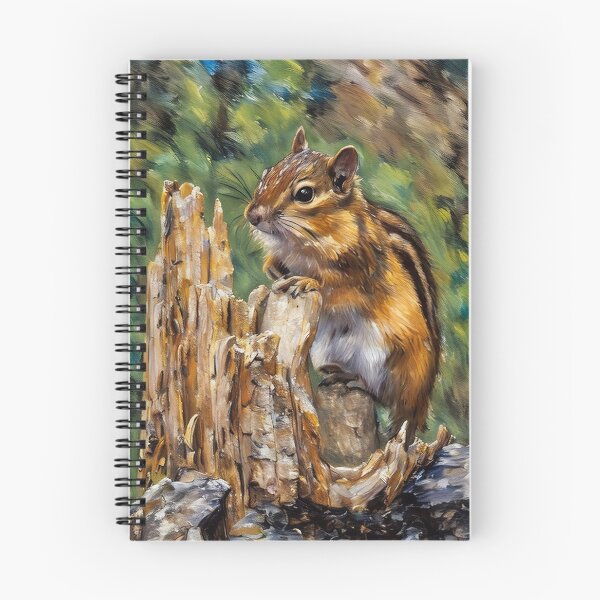 Item preview, Chipmunk on Stump designed and sold by tomorrowsart.