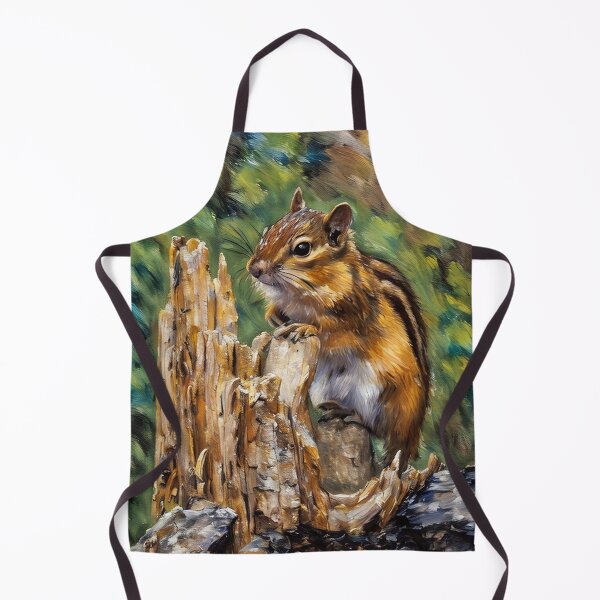 Item preview, Chipmunk on Stump designed and sold by tomorrowsart.