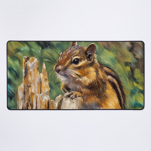 Item preview, Chipmunk on Stump designed and sold by tomorrowsart.