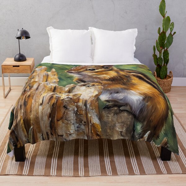 Item preview, Chipmunk on Stump designed and sold by tomorrowsart.